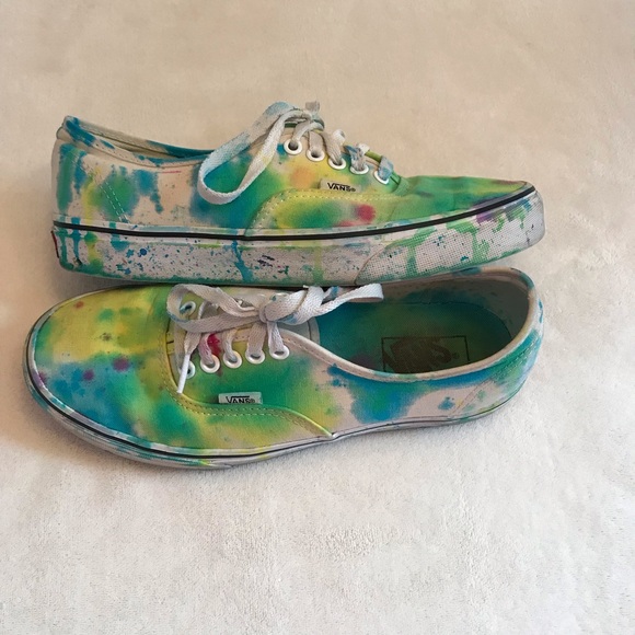 Vans Shoes - Vans paint splatter
